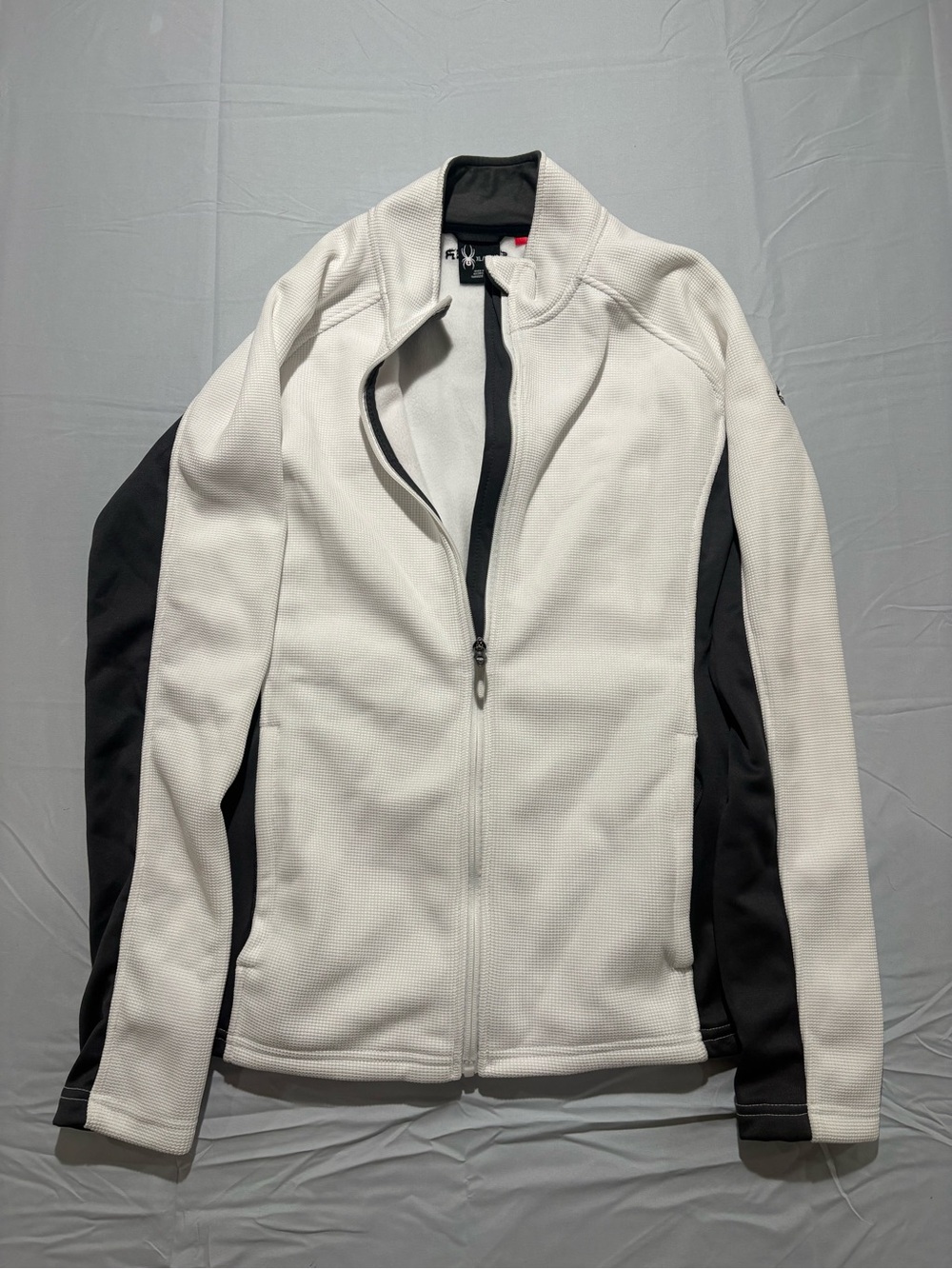 Women’s White & Black Lightweight Utility Jacket
